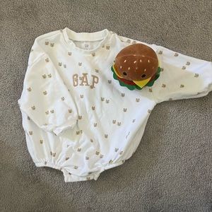 Gap sweatshirt onesie
